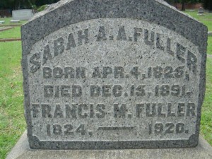 Francis Marion and Sarah Fuller