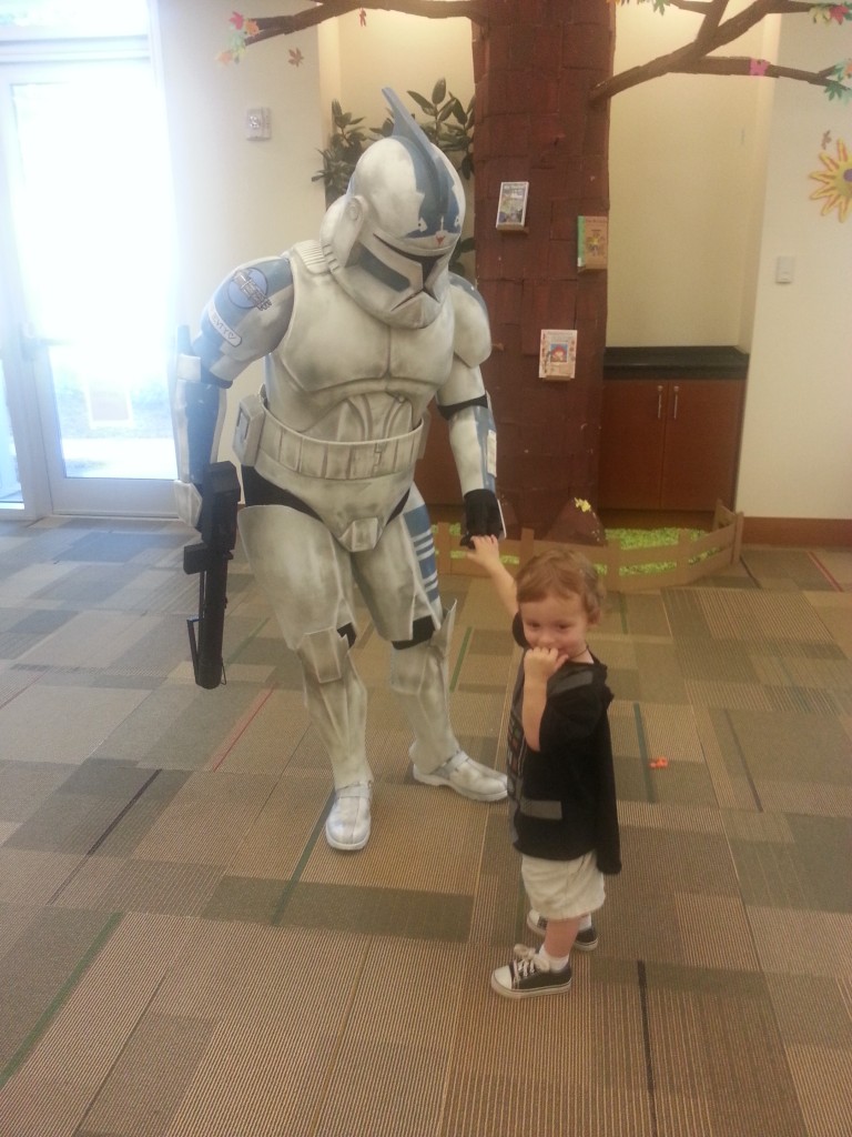Little Wyatt & the Clone Trooper